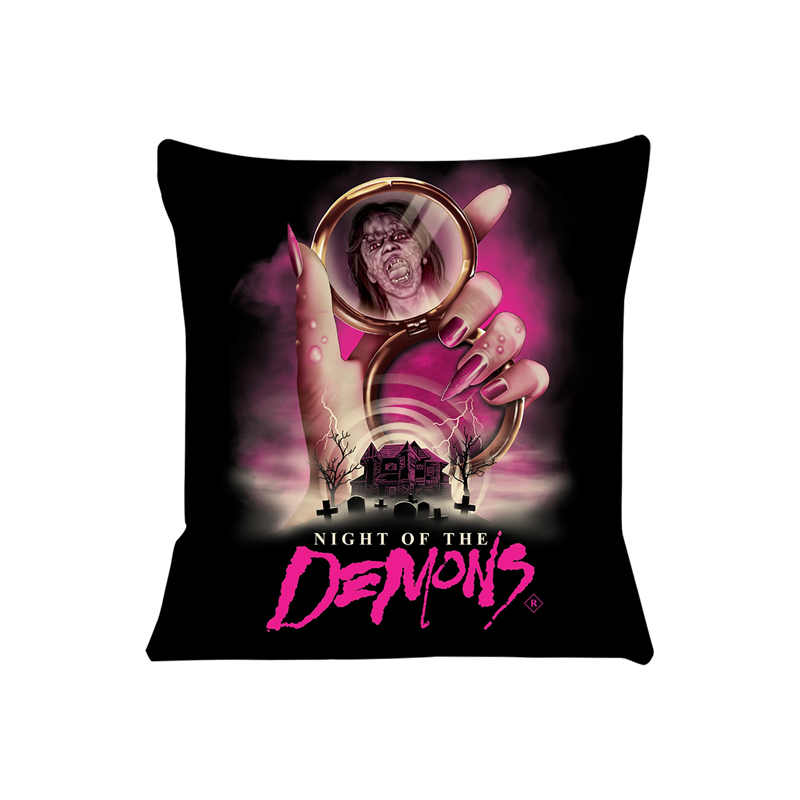 Night Of The Demon Cushion Cover For Sofa Pillow Case Cover Seat Car Throw Pillowcase 45X45Cm For Home Decorative Sj-521
