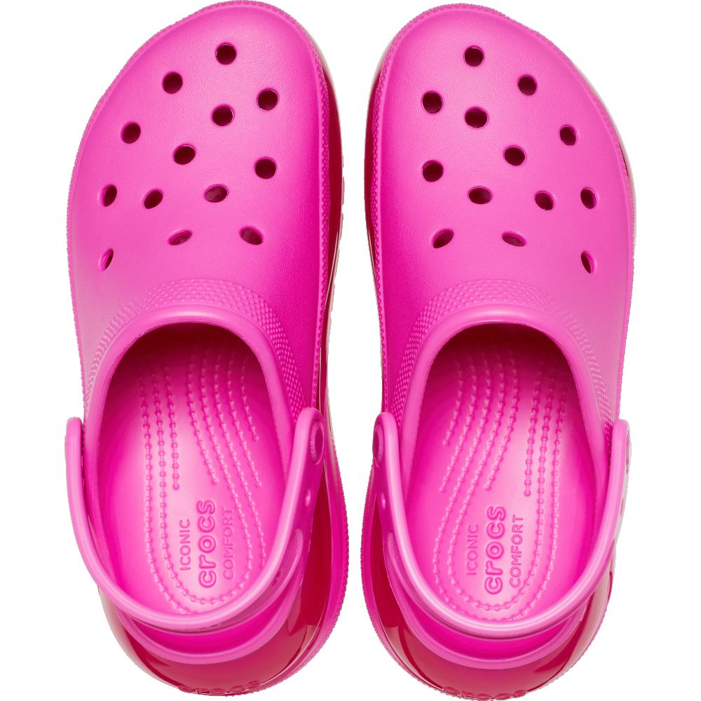 Clogs Crocs pink fluo