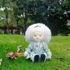 BlissfulPixie Waldorf Handmade Kaja Cute Plush Girl Perfect for Kids Doll, Doll, 30cm, Soft, Doll,