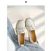 A Woman Wearing A Pair of Soft-soled and Soft-top Single Shoes, Flat, Breathable and Versatile Casual Shoes Devotion