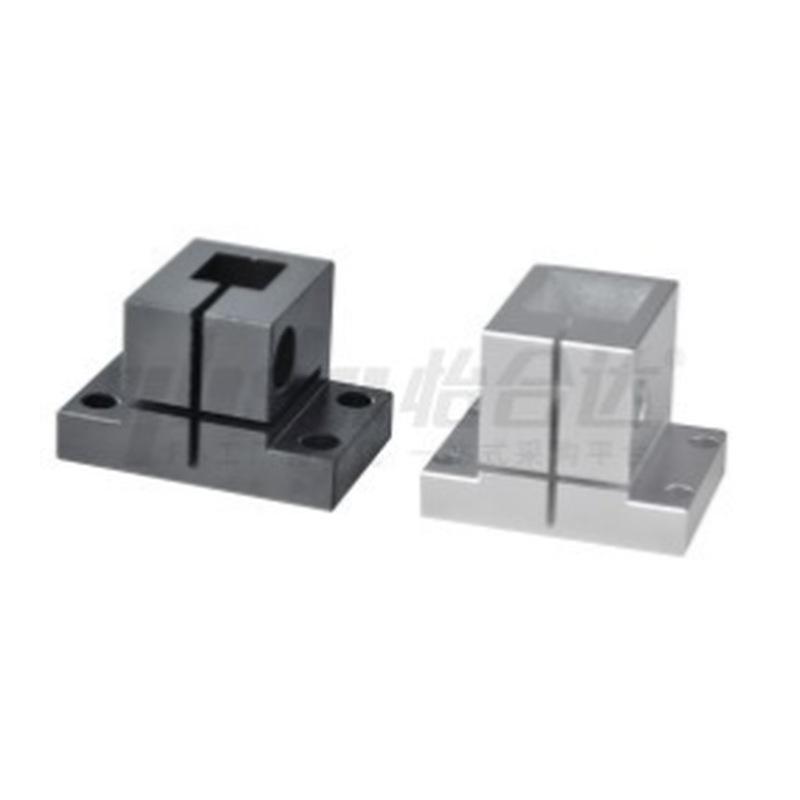 RCX12 Aluminum Mounting Base with Square Bracket for Optical Axis Support Clamp Bracket QAM/RCX12 - Square Hole 10mm