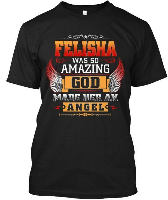 

Felisha Ris Angel T-Shirt Made in the USA Size S to 5XL XL