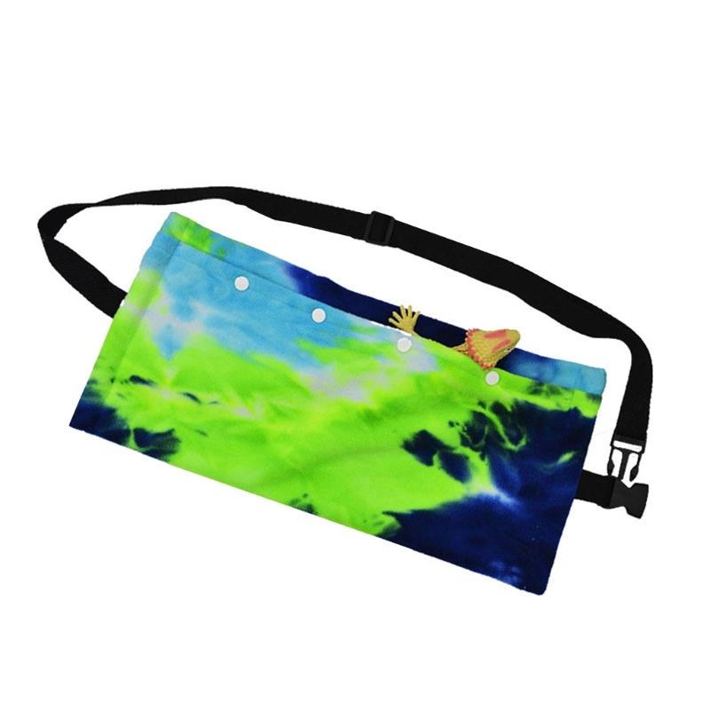 

Pet Sling Bag Outdoor CarrierBag Carrying Pouchs Lizards Travel Bags океан синий