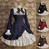Abito da cameriera in stile vittoriano alla moda da donna Abiti eleganti per donna Abito Sweet Lolita con maniche a sbuffo