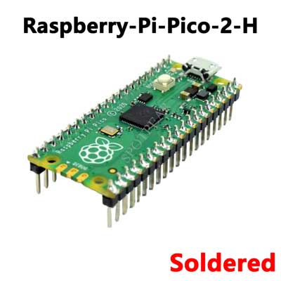 Raspberry Pi Pico 2 RP2350 Pico2 Optional Pico2W 2 W ARM Cortex-M33 And RISC-V Hazard3 520KByte 4MByte QSPI Flash