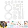 22pcs Spirograph Spiral Art Drawing Kit The Classic Way To Make Countless Amazing Designs For Kids Drawing Rulers Toys Set