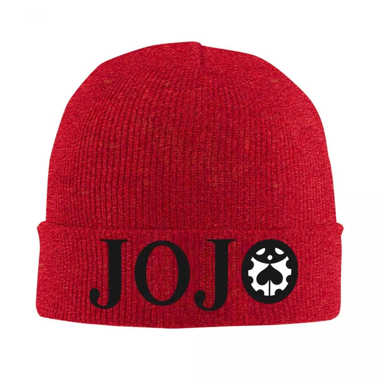 JojosBizarreAdventureSymbol Knitted Hat Beanies Autumn Winter Hats Warm Casual Cap for Unisex WoUnisex Gifts