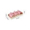Durable Cartoon Soap Rack Multifunctional Space Saving Narrow-sided Sink Storage Rack Bathroom Draining Box Bathroom Accessories