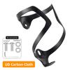 WEST BIKING Carbon Fiber Bicycle Water Bottle Holder Lightweight Integrated 3K/UD Carbon Bike Cycling Bottle Cage Cups Holder