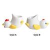 Ceramic Cartoon Eggs Holder Chicken Shape Eggs Base Creative Chicken Eggs Cup  Breakfast