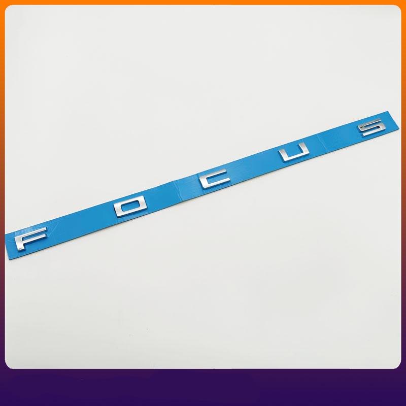 GFYB1 Car Styling Letter Emblem ABS Sticker Rear Bumper Trunk Badge Decals For Ford Focus MK1 MK2 MK3 MK4 Accessories