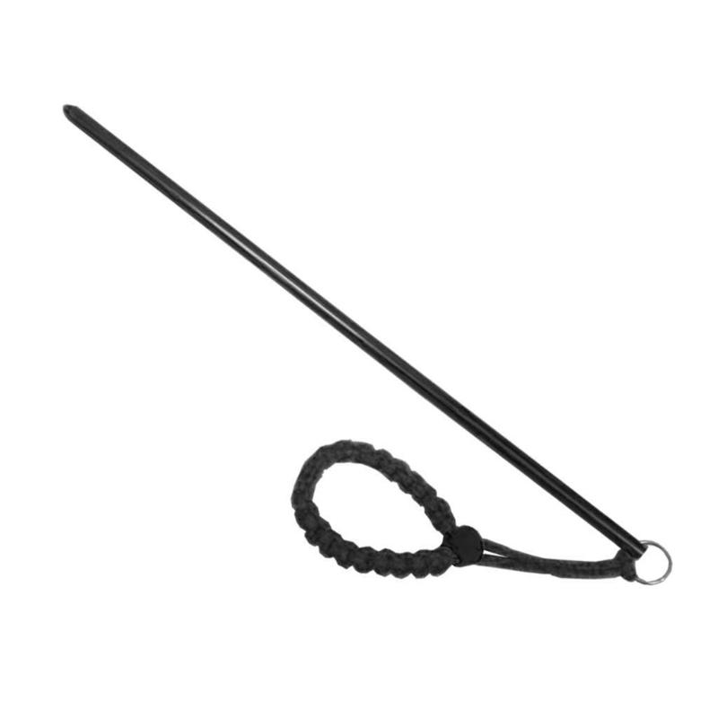 Aluminum Alloys Diving Stick With Wrist Lanyard Underwater Shaker Noise Maker Lanyard Rod Tanks Knocker Easy To Use