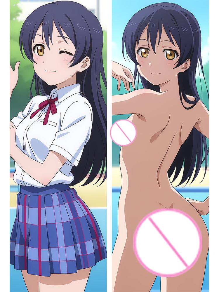 

Dakimakura anime Umi Sonoda Double-sided Print Life-size body pillows cover Customization diy Adult pillowcase ai girl 40x120cm