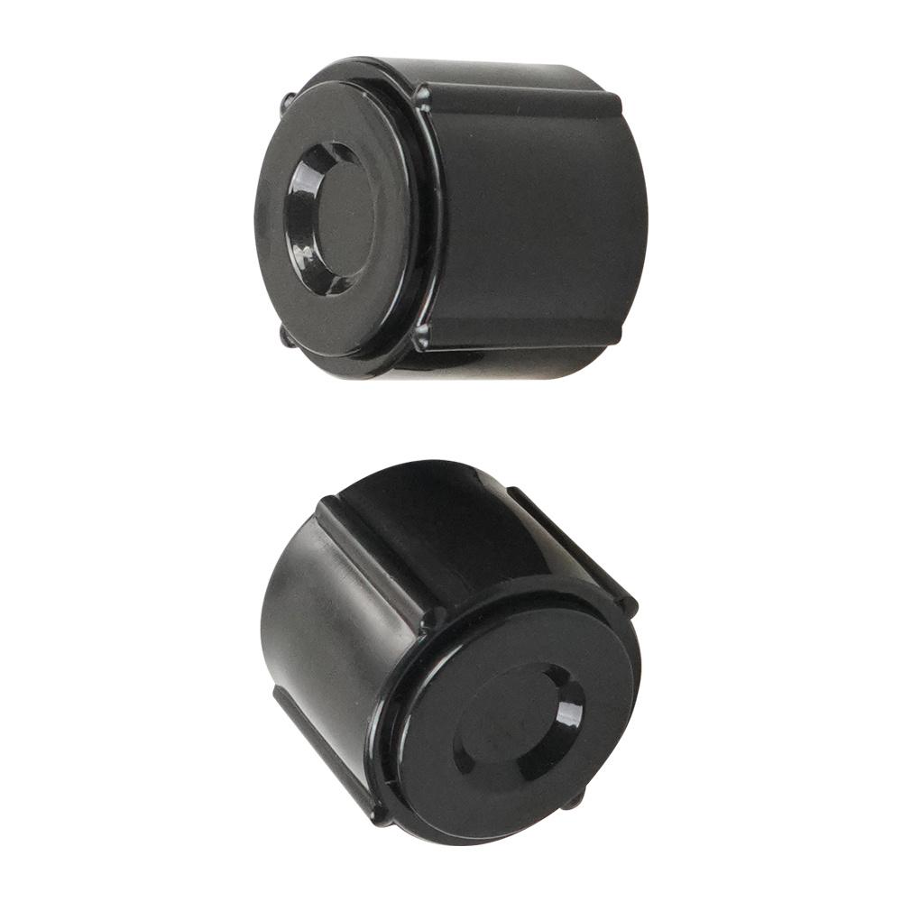 2pcs Trailer Low Point Drain Caps Hot & Cold Water Lines-1/2" Fit for RV Camper