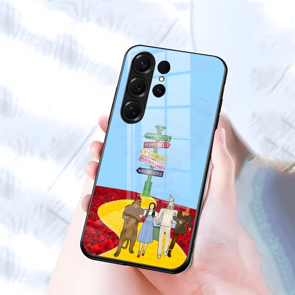The W-Wizard Of O-OZ Movie Phone Case For Samsung S26 S25 S24 FE S23 S22 S21 Plus S20 Ultra Note20Ultra Black Glass Cover