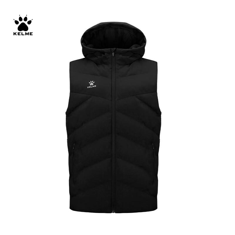 Keleme Men s Sports Cotton Padded Hooded Vest XL