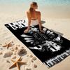 1pc Linkin Park3 Beach Towel, Comfortable and Thick, and Swimming/Bath/Picnic/Camping Towel, Suitable for Seaside Beaches