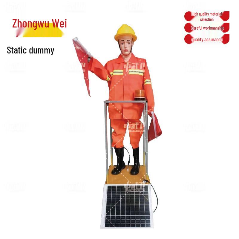 Солнечный манекен-командир дорожного движения Zhongwuwei