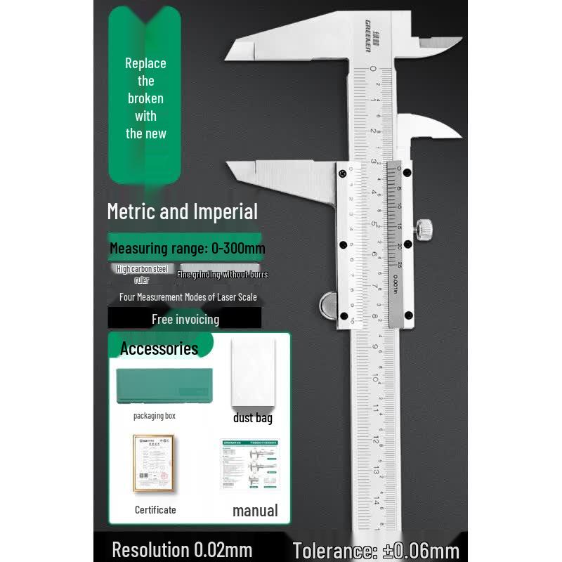Greener Digital & Mechanical Caliper