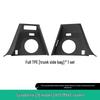 Eco-friendly TPE Car Mats Set for 2024-2025 AITO M9: Orange Floor, Seat Back, and Trunk Mats