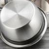 ZISIZ 201 Stainless Steel Mixing Bowl
