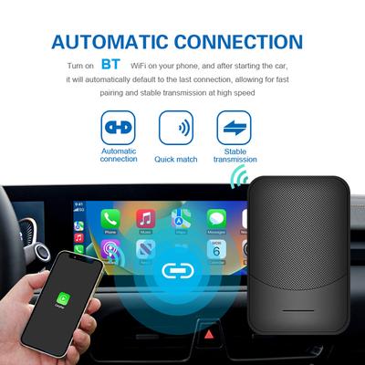 Kabelgebunden zu Drahtlos CarPlay Box Auto Kabelgebunden zu Drahtlos CarPlay Adapter Auto Universell PlugAndPlay