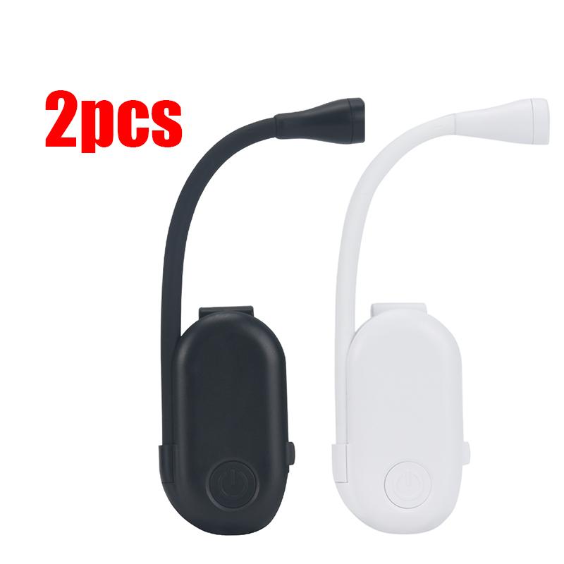 

Светильник для чтения, портативный светодиодный светильник для чтения, USB-зарядка, защита глаз, ночник, мини-лампа для чтения с зажимом на 360°