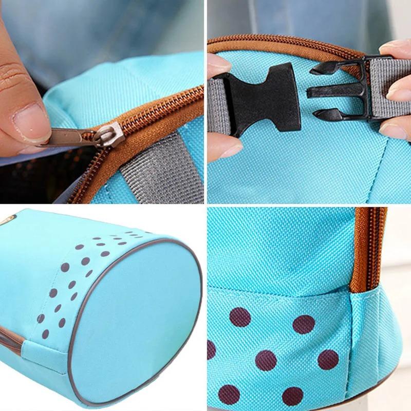 Handbag Milk Bottle Storage Portable High Capacity Thermal Bag Travel Portable Baby Feeding Bottle Warmers Insulation Bag