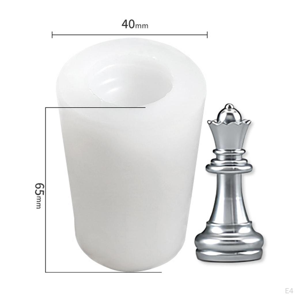 3 , International Chess Epoxy Crystal Piece Casting for Resin Jewelry Making Projects Supplies