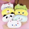 Cute Cartoon Plush Animal Stationery Pouch Women Dog/Cat/Rabbit/Frog/Panda Plush Pencil Case Ladies Cosmetic Bag