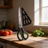 Kitchen Stainless Steel Pizza Cutter 2in1 Detachable Kitchen Scissors For Home Cooking And Baking