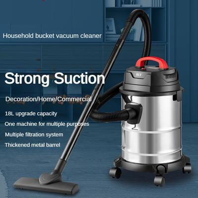 High Power Industrial Vacuum Cleaner  Small Multifunctional Cleaning Equipment Household Bucket Vacuum Cleaner