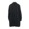 N.HOOLYWOOD Check Wool Blend Stainless Collar Coat 36 Black Series Men's Used
