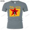 Neues Baumwoll-Kurzarm-Mano Negra Manu Chao Rockband Herren Schwarz T-Shirt Hohe Qualität Top Tee T-Shirt männlich Vintage-T-Shirt