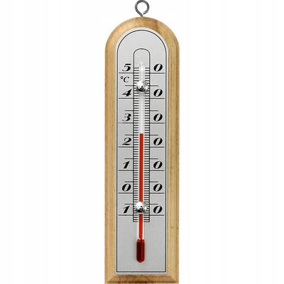 Wooden Hanging Indoor Room Thermometer