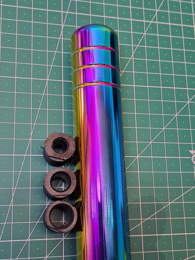 Sunny Pocket Shift Long Universal Shift Adapter Kei Truck Knob, 18cm, Aluminum, Extension, MT/AT Lever, M8/M10/M12 Included, Customization, Dress-up,
