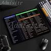 Imprimare HD Taste Rapide Excel 29x25CM Mouse Pad DeskMat cu Margine Cusută Antiderapant Accesorii Covorașe Masă Birou XXs Mat