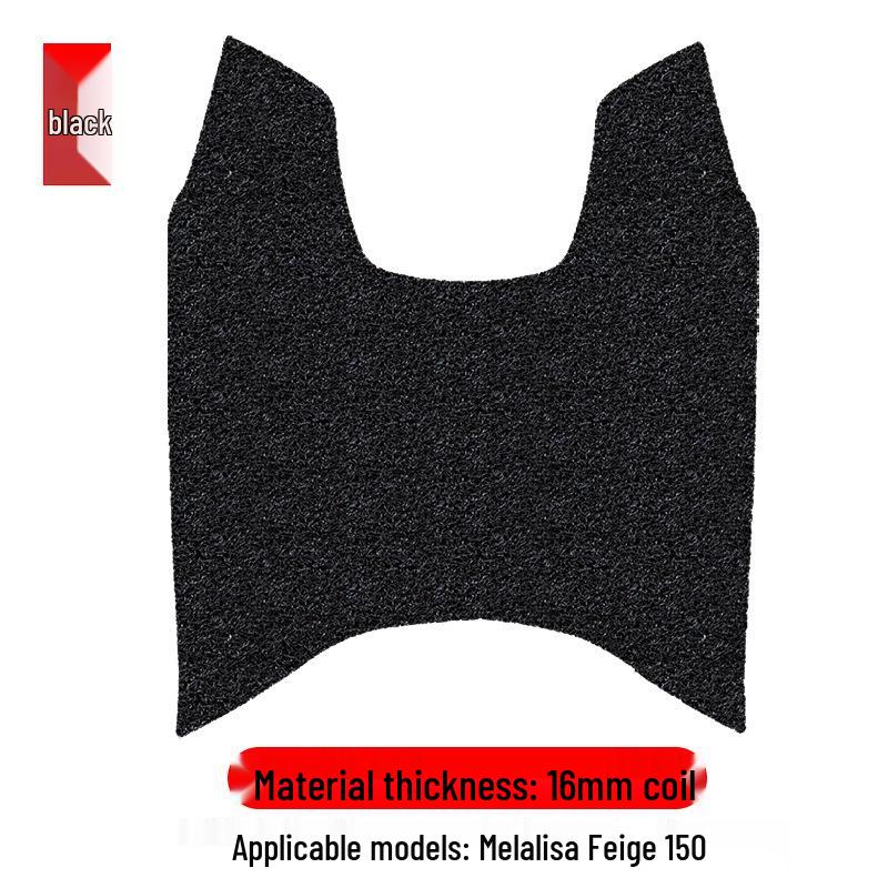 Melalisa Vigo 150 Retro Motorrad Fußpedal Seidenkissen