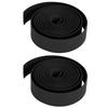 2Pcs Bike Handlebar Tape Comfortable NonSlip SweatProof Durable Bicycle Bar Tape for Road Bikes Cycling(Black )