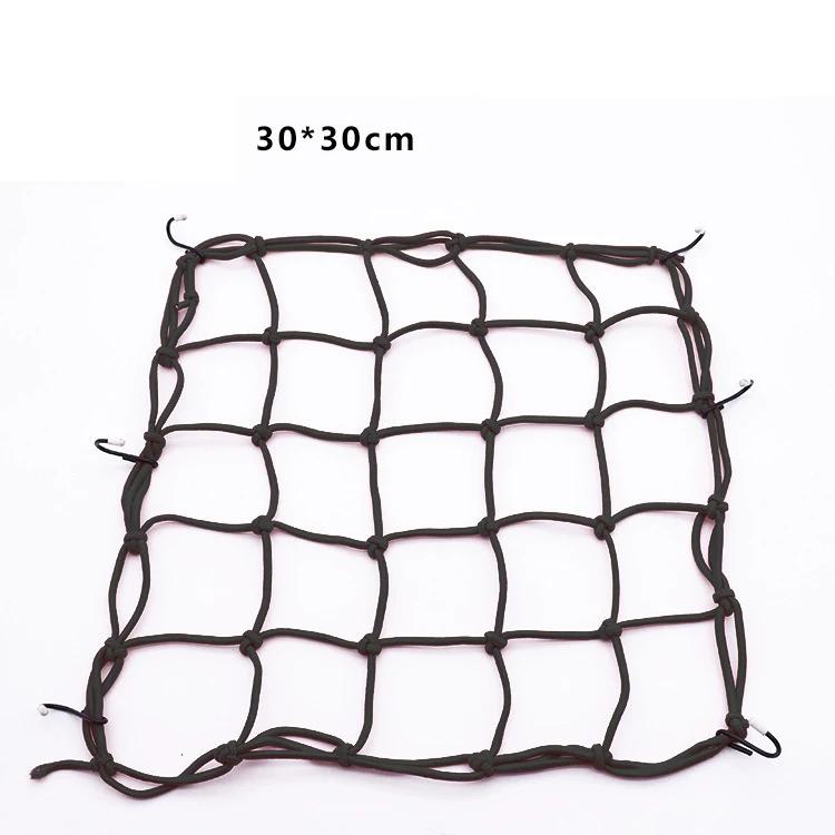 Motorcycle Luggage Net Bike 6 Hooks Hold Down Fuel Tank Luggage Mesh Web Styling High Quality moto adjustable Cargo Net