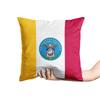 Aertemisi 18'' X 18'' Columbus Ohio Square Throw Pillow Cushion Covers Cases Pillowcases For Sofa 45Cm X 45Cm