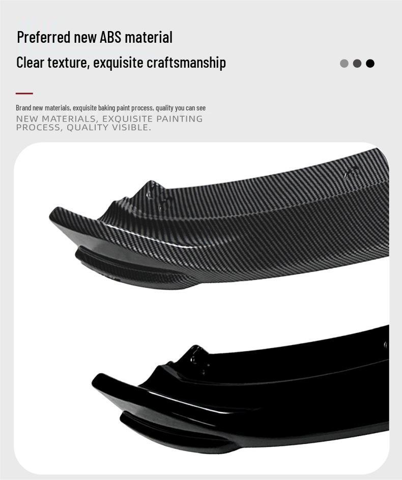 Skoda Octavia MK3.5 2018-20 Front Lip Spoiler Kit