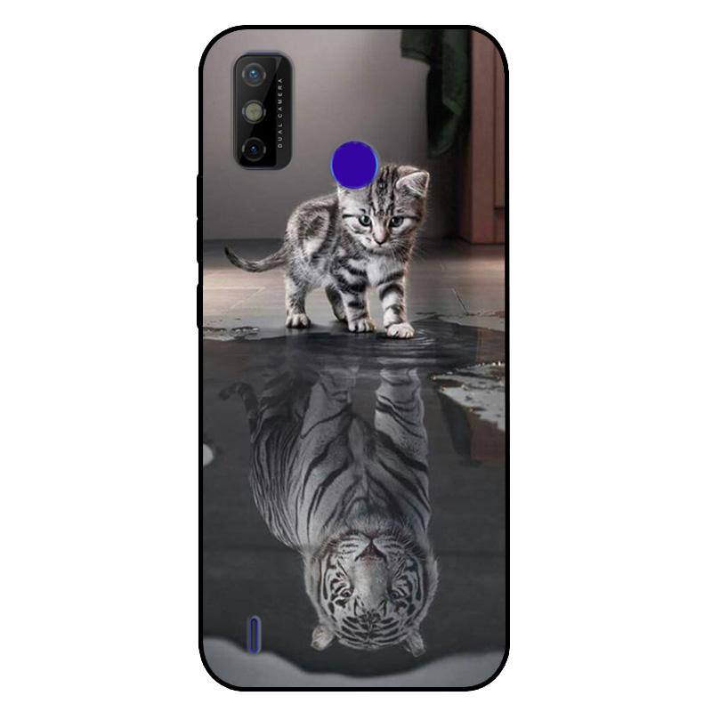 For Tecno Spark 6 GO Case Shockproof Soft Silicone TPU Back Cover For Tecno Spark 6 Go Phone Cases Spark6 GO Case Cute Cartoon