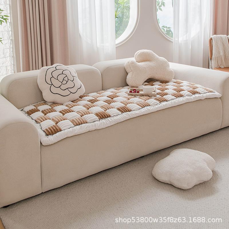Korean Cotton Tatami Cushion, Seat Cushion, Sofa Cushion, Universal Sofa Cushion For All Seasons, Sofa Cover, Machine Washable Bay Window Cushion.