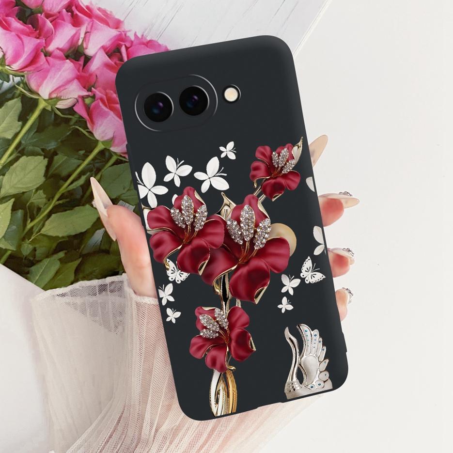 Für Google Pixel 9 Pro Hülle Niedlicher Löwe Mode Bemalte Abdeckung Weiche TPU Handyhülle Für Google Pixel 9A Pixel9 Pro Rückseite Fundas