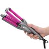 3 Tube Negative Ion Electric Hair Curler LCD Display Adjustable Curling Iron 110‑240VEU Plug