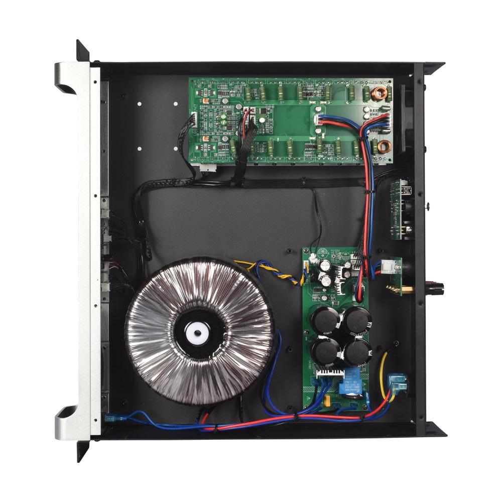 High-Power Professional Audio Amplifier for Stage, Bar, Wedding, KTV, and Home Use