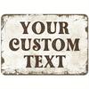 Metal Wall Art Sign Hanging Decor 20x30cm