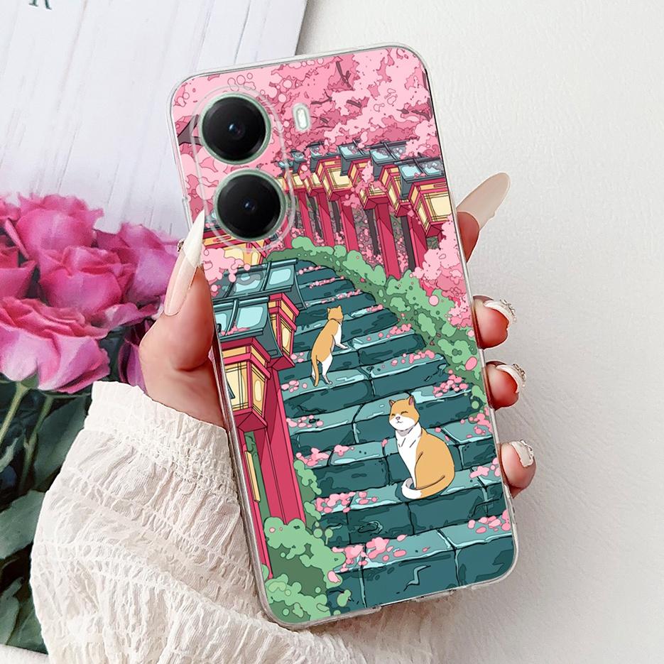Für Xiaomi Poco X7 Pro 5G Hülle Luxus Mode Bemalte Abdeckung Weiche Silikon Handyhülle Für Xiaomi Poco X7 PocoX7 Pro Fundas Stoßfänger