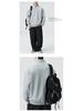 Men's Heavyweight Half-Zip Fleece Hoodie - 2025 American Style, Thickened Loose Fit, Trendy Casual Outerwear